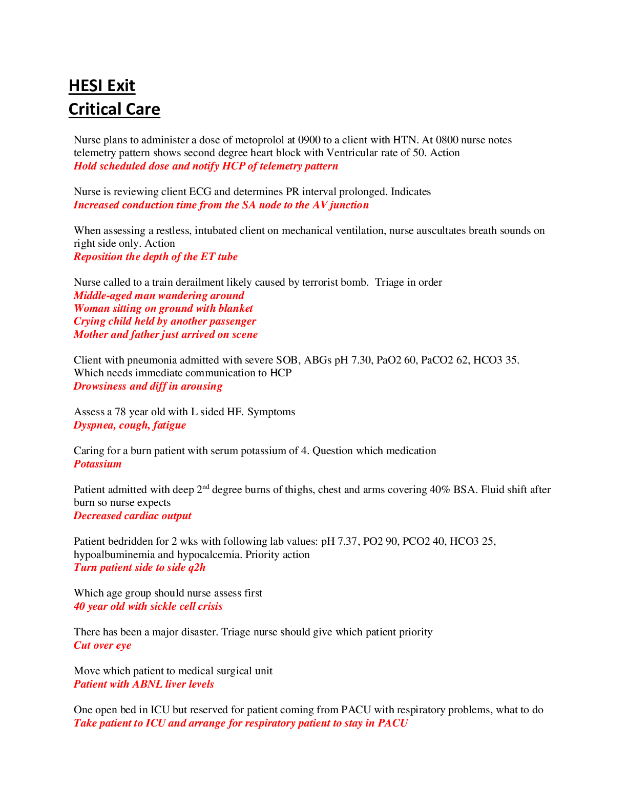 Preview image of Critical-Care-Exit-Hesi 2 document